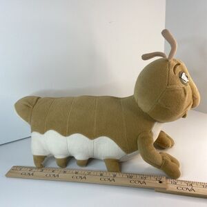 Thomas Tommy Nelson Caterpillar Brown Plush Stuffed Toy 16 Inch Long RARE